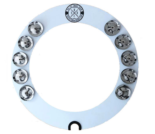 14" BIG FAT SNARE DRUM- HALO-RING "SNARE-BOURINE"