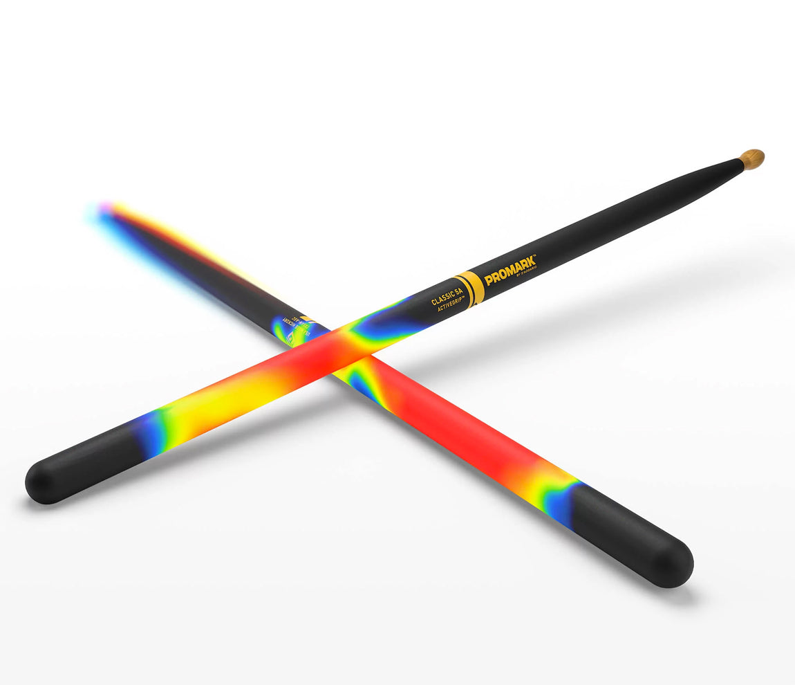 ProMark Drumsticks - Stephen Creighton Pipe Band Drumsticks - ActiveGrip voor veilige, comfortabele grip - wordt plakkeriger als je handen zweet - Active Grip Finish, ovale houten punt, esdoornhout ProMark Drumsticks - Stephen Creighton Pipe Band Drumsticks - ActiveGrip voor veilige, comfortabele grip - wordt plakkeriger als je handen zweet - Active Grip Finish, ovale houten punt, esdoornhout