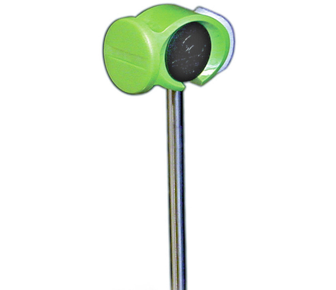 SLUG - POWER HEAD JUNIOR 1" SHORTER STEEL GREEN, Slug Percussion, Bits & Bobs, Green, Stainless Steel