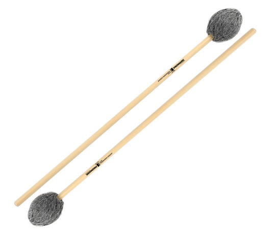Promark Andrew Markworth Soft Bass Marimba Mallet, Promark, Drumsticks & Mallets, Mallet, Rattan, 19" x 3", Accessories