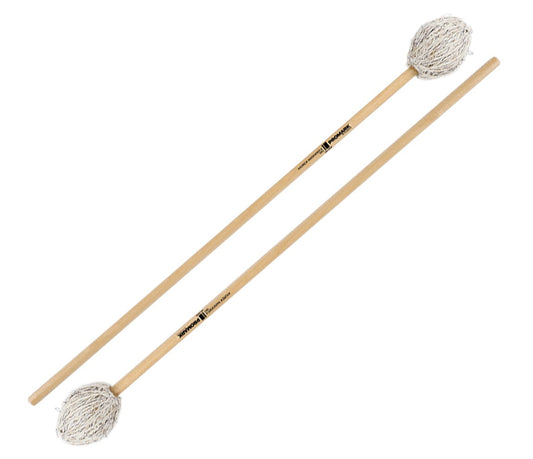Promark Andrew Markworth Medium-Hard Marimba Mallet, Promark, Drumsticks & Mallets, Mallet, Birch, 19" x 3", Accessories
