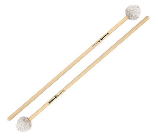 Promark Andrew Markworth Medium-Hard Vibraphone Mallet, Promark, Drumsticks & Mallets, Mallet, Rattan, 19" x 3", Accessories