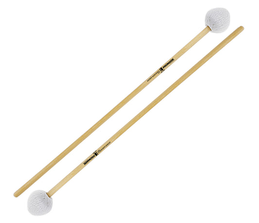 Promark Andrew Markworth Hard Vibraphone Mallet - Birch, Promark, Drumsticks & Mallets, Mallet, Birch, 19" x 3", Accessories