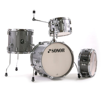 Sonor AQ2 Bop Set 4-Piece 18" Shell Pack in Titanium Quartz, Sonor Drums, Sonor, Acoustic Drum Kits, Maple, Titanium Quartz, Drum Lounge, 4-Piece Shell Pack, AQ2, 