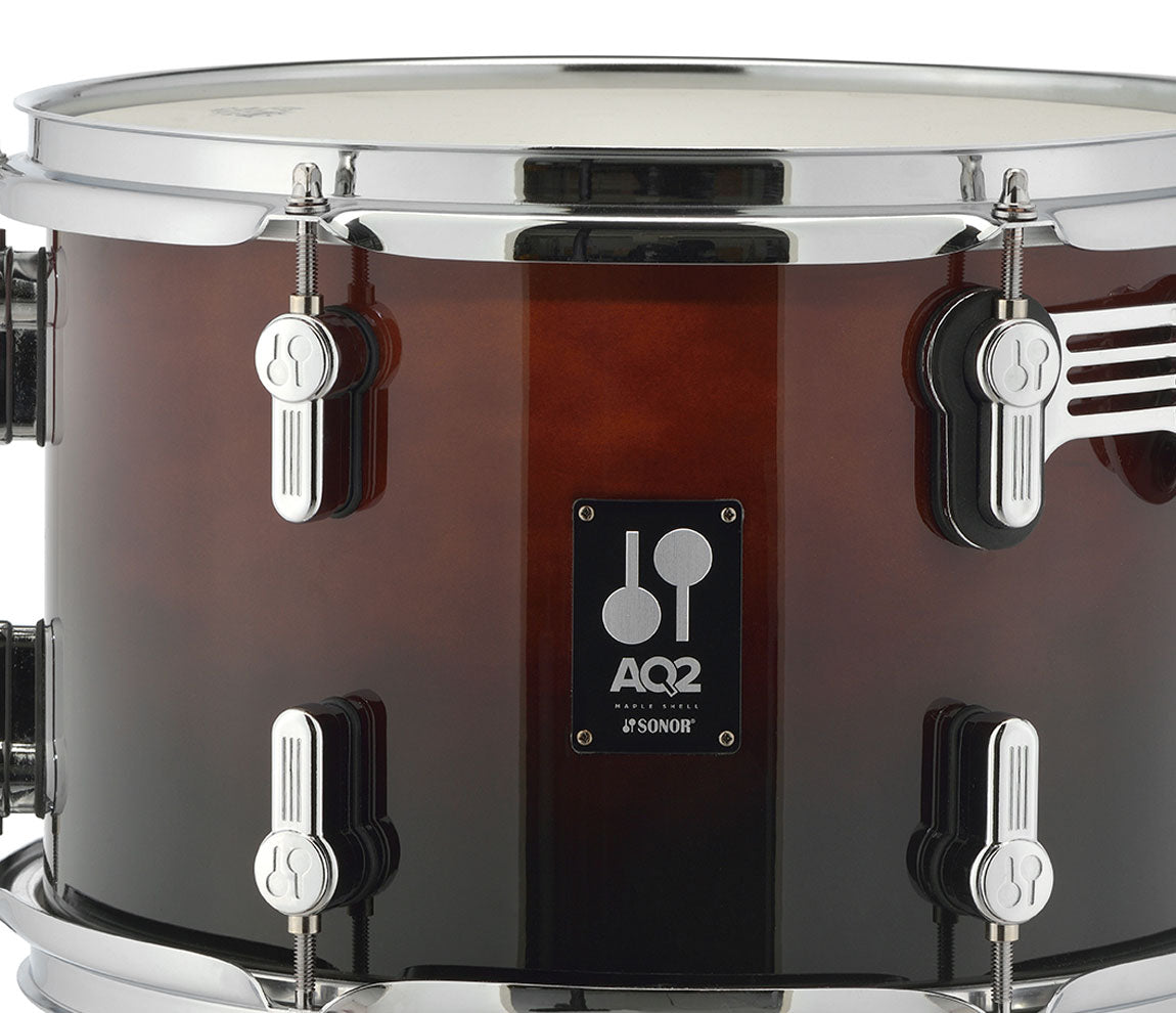 Sonor AQ2 Martini Set 4-Piece 14" Shell Pack in Brown Fade, Sonor Drums, Sonor, Acoustic Drum Kits, Maple, Brown Fade, Drum Lounge, 4-Piece Shell Pack, AQ2, 