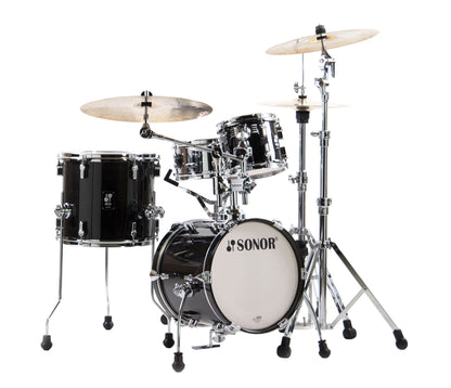 Sonor AQ2 Martini Set 4-Piece 14" Shell Pack in Transparent Stain Black