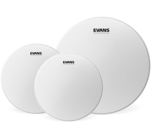 Evans Standard G2 Coated Drum Head Tom Pack