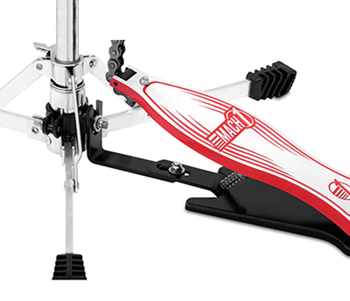 Ahead MACH 1 Deluxe Single Brace Hi Hat Stand, Ahead, Ahead Hardware, Hi Hat Stands, Hardware, Special Order, Chrome, Mach 1