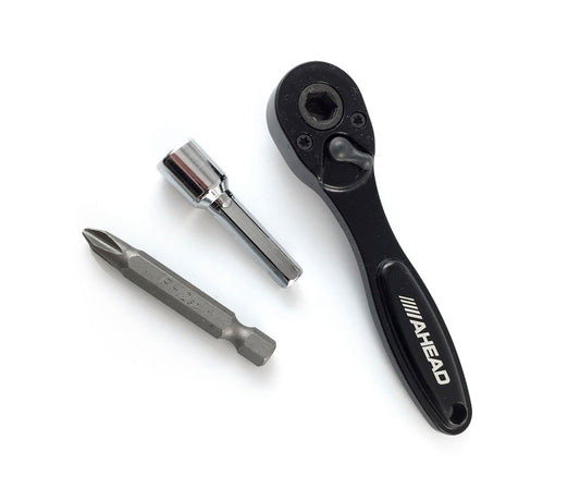 Ahead Speed Torque Ratchet with Drum Key and Phillips Screw Driver, Ahead, Drum Keys, Practicing Essentials, Marching Drums