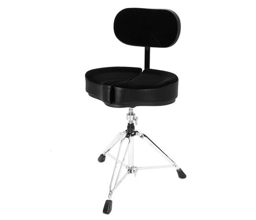 Ahead Spinal-G Drum Throne with Backrest, Ahead, Drum Thrones, Hardware, Backrest, Saddle Throne, Black