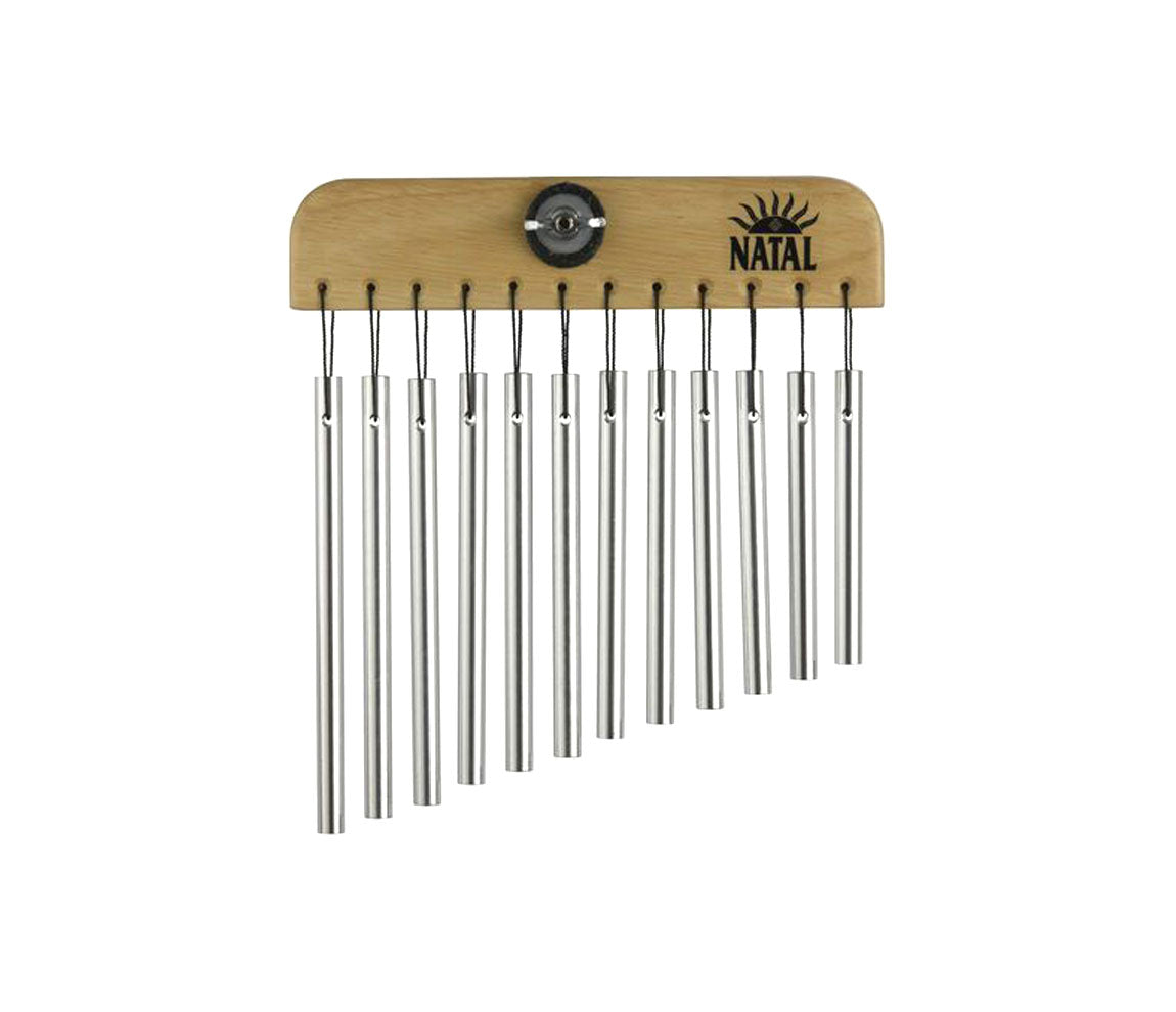 Natal Bar Chimes 12 Bars, Natural Aluminium, Natal, Aluminium, Chimes & Bells, Percussion, 12 Bars