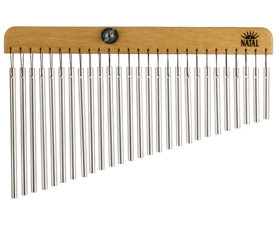 Natal Bar Chimes 27 Bars, Vendor: Natal, Type: Chimes & Bells, Size: 44.5cm, Finish: Aluminium, BC-27-S