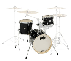 PDP By DW New Yorker 3-Piece Jazz Shell Set in Black Onyx Sparkle