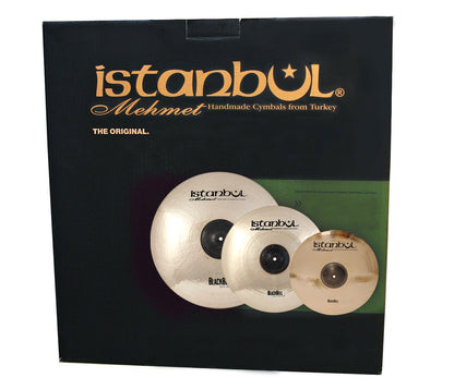 Istanbul Mehmet, BlackBell Brilliant Box Set, BlackBell Brilliant Cymbal Set, Cymbal Sets, Cymbal, HH15 C18 R23, Hi-Hat 15", Crash 18", Ride 23", Cymbal Bag  