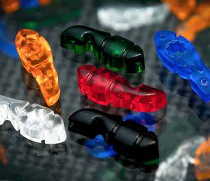 Tuner Fish Lug Locks Blue 4 Pack