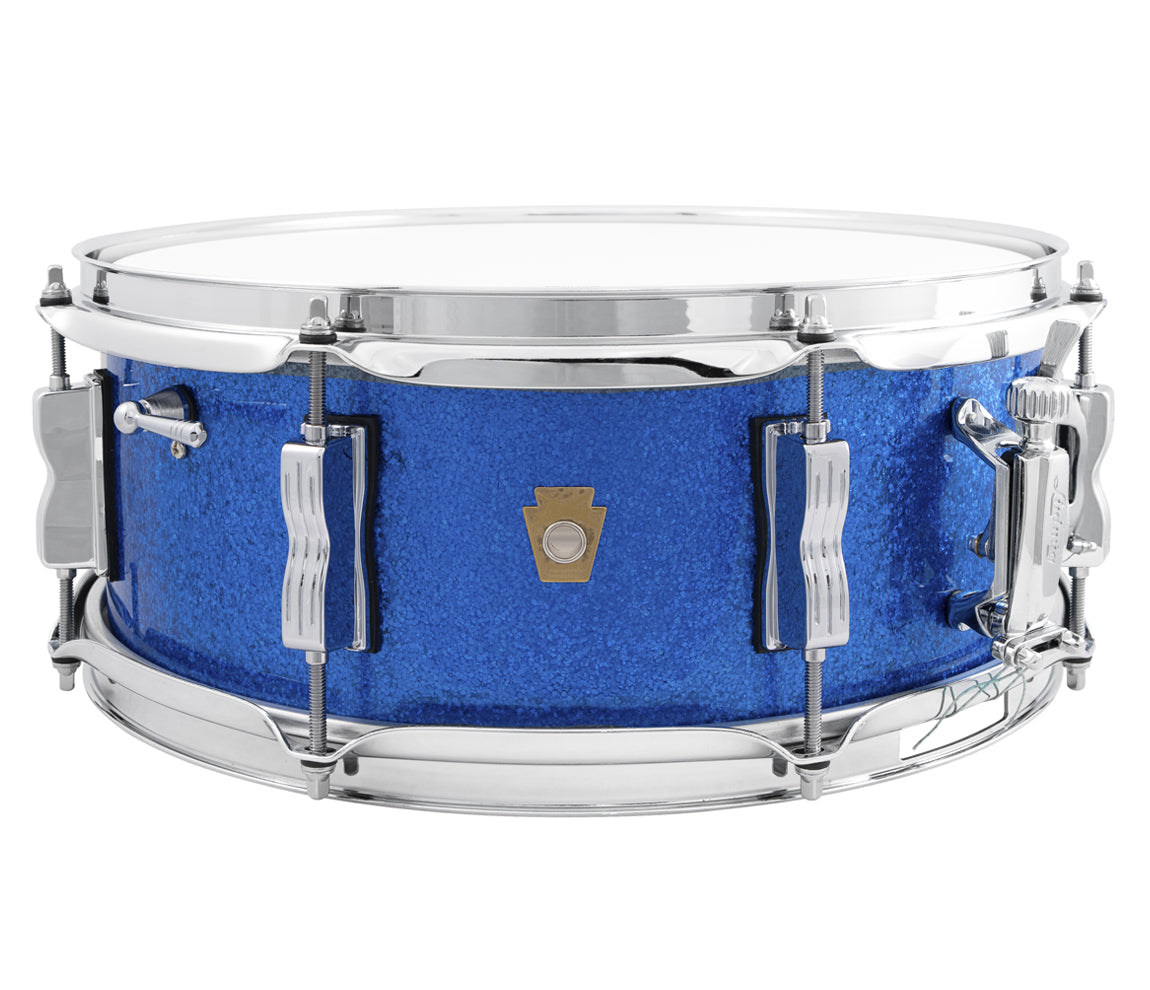 Ludwig Jazz Fest 14" x 5.5" Snare Drum in Blue Sparkle