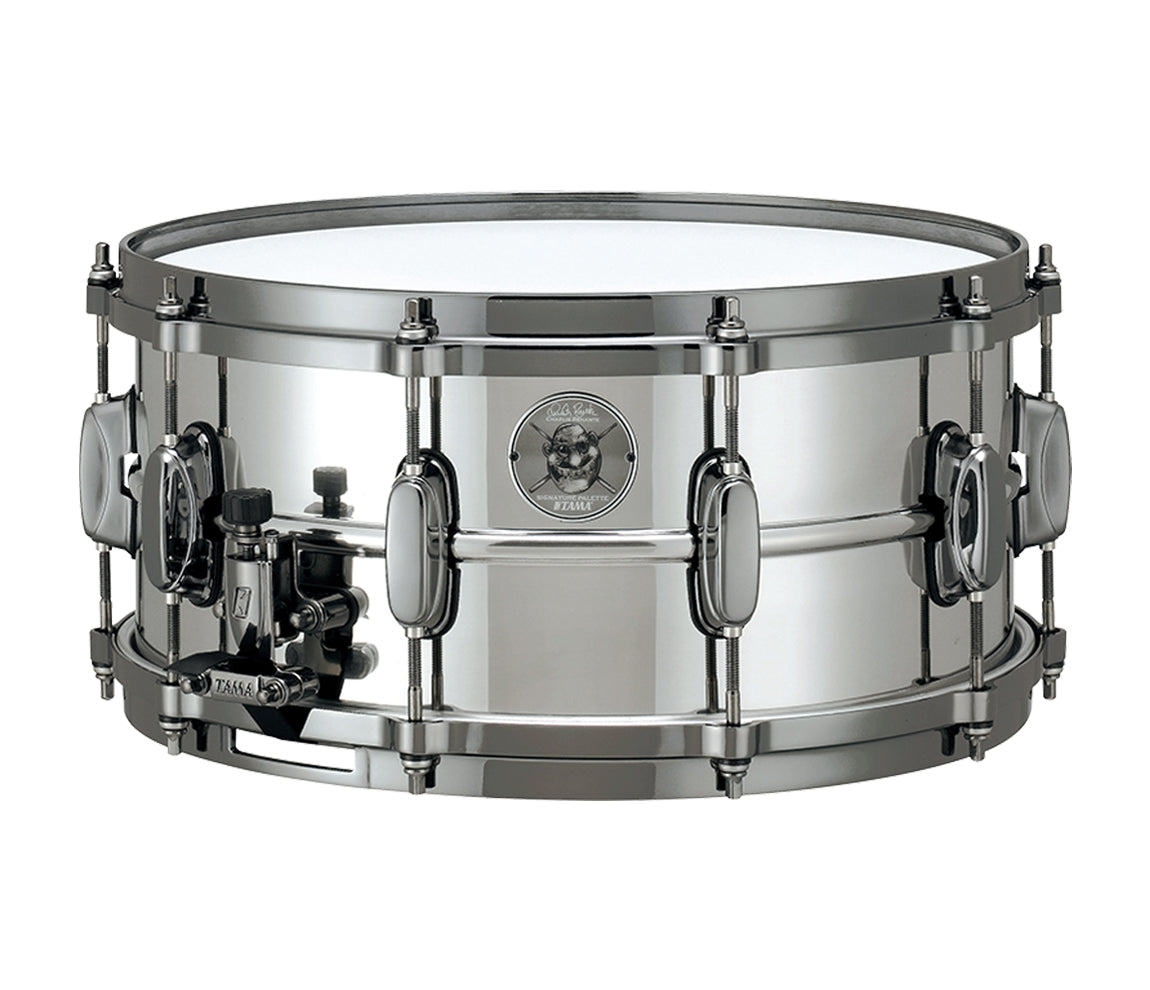 TAMA Charlie Benate 14" x 6.5" Signature Snare Drum, Tama, Snare Drums, Steel, 14" x 6.5", Drum Lounge