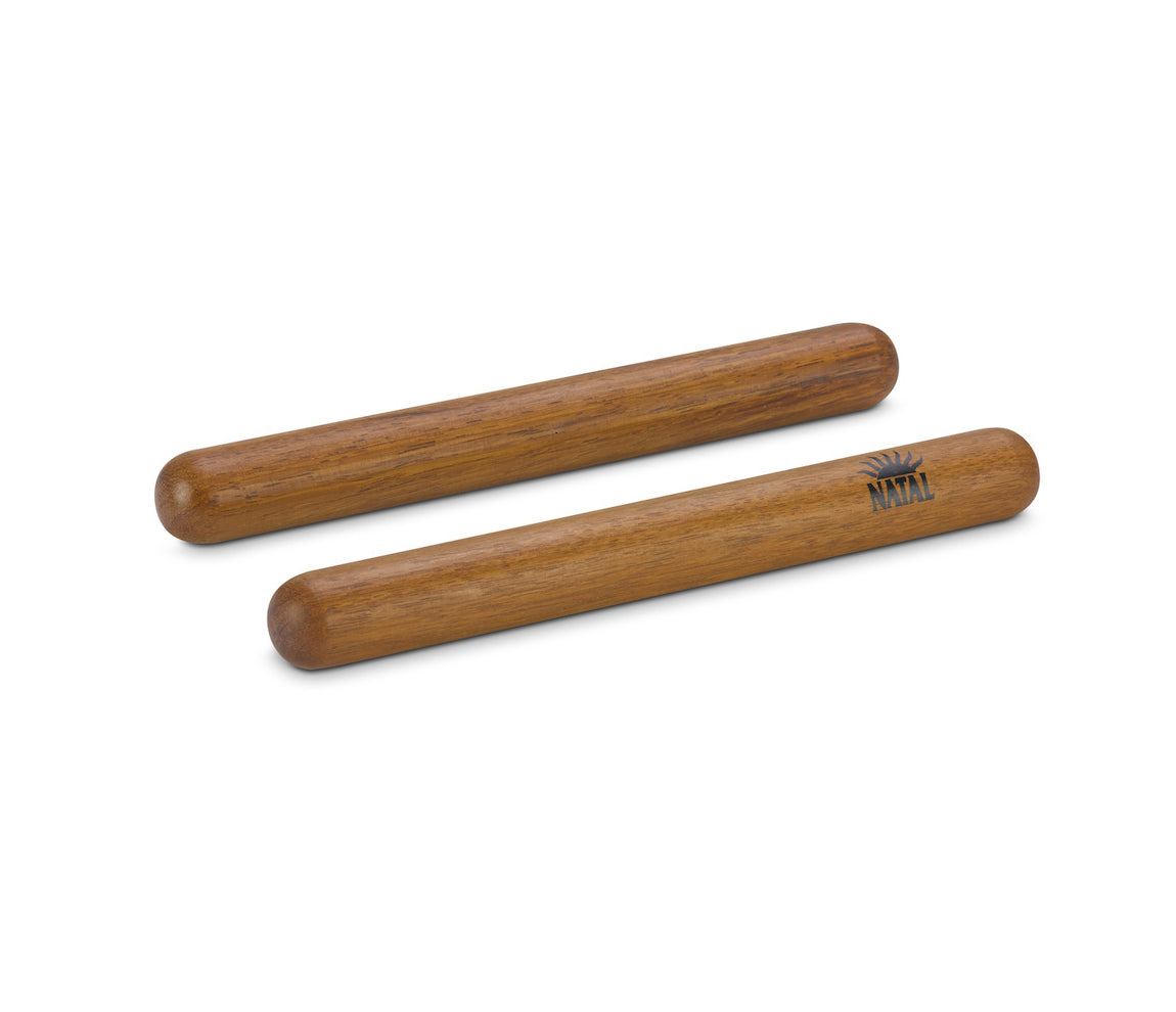 Natal CL-L Thai Wood Claves Large, Vendor: Natal, Type: Claves, Thai Wood Claves, size:large, finish:wood, CL-L