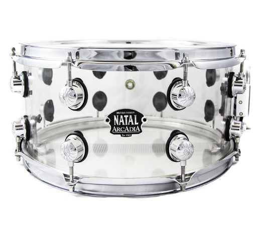 Snare drum, Natal snare drums, Clear drums,