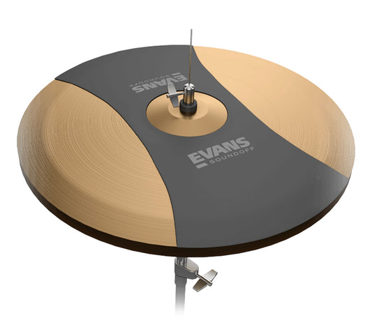 Evans 22" Sound Off Ride Mute, Evans, Cymbal Mute, 22", Black
