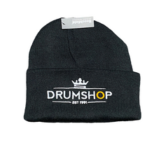 DRUMSHOP Logo Unisex Black Beanie