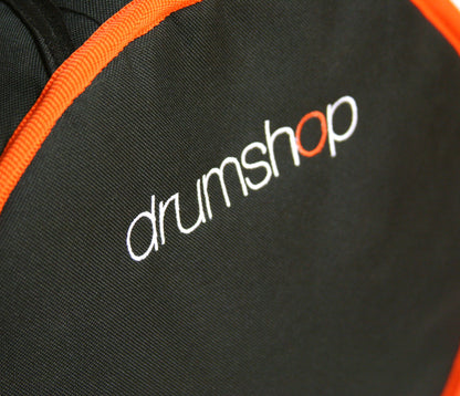 Drumshop logo on drum case