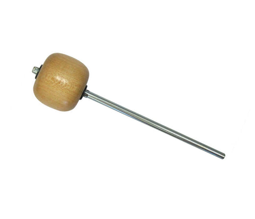 Danmar Classic Maple Bass Drum Beater with Chrome Shaft, Danmar, Beaters, Bass Drum Beaters, Maple Beater, Maple