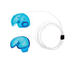 Doc's Proplug Vented W/ Leash - XXL Blue