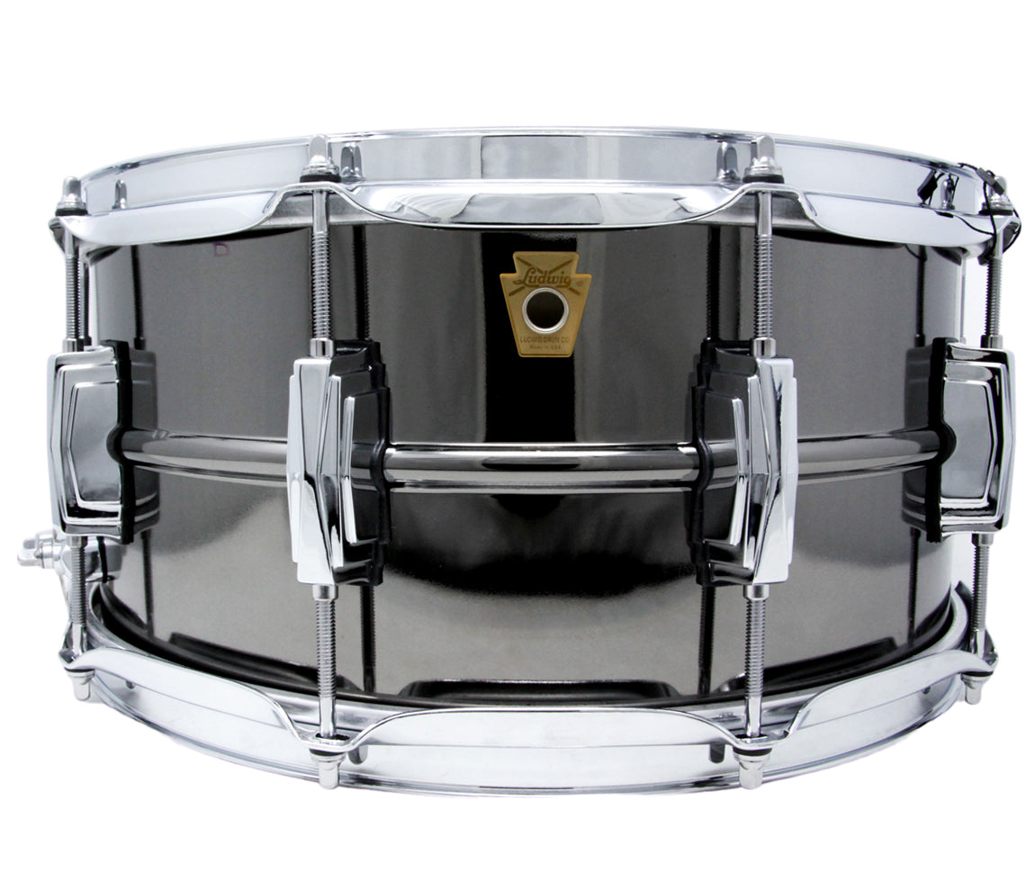 Ludwig Black Beauty 14" x 6.5" Snare Drum (Smooth Shell, Imperial Lugs)
