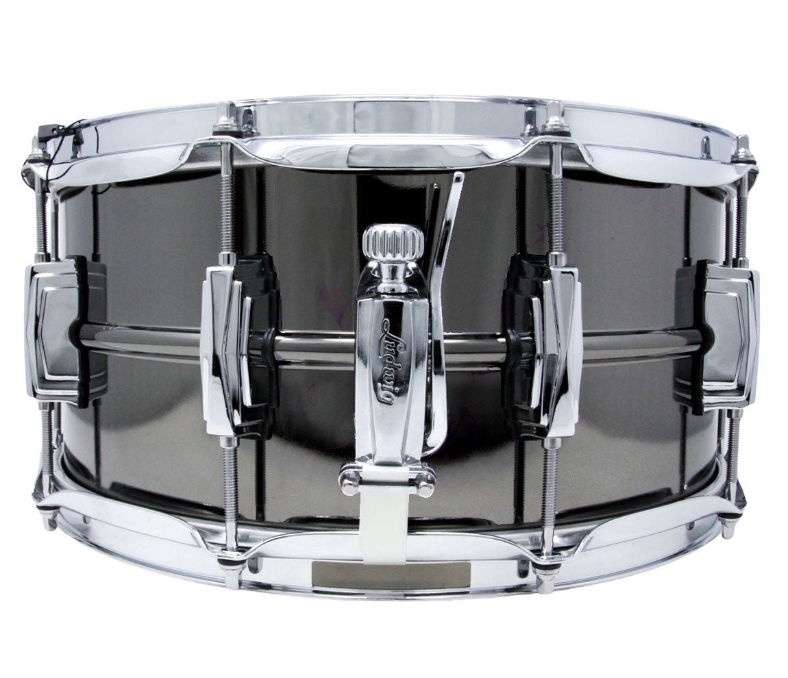 Ludwig Black Beauty 14" x 6.5" Snare Drum (Smooth Shell, Imperial Lugs)