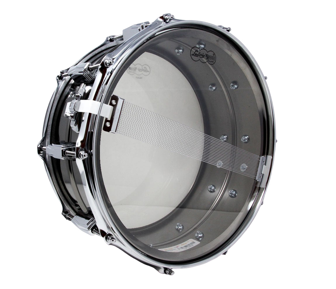 Ludwig Black Beauty 14" x 6.5" Snare Drum (Smooth Shell, Imperial Lugs)