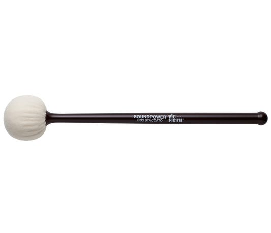 Vic Firth Soundpower® Bass Drum Beater – Staccato, Vic Firth, Beaters