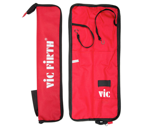 Vic Firth Essentials Stick Bag - Red, Vic Firth, Bags & Cases, Water Resistant Nylon, Red, Bags & Cases 