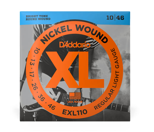 Daddario XL Nickel Wound Electric Guitar Strings -  Regular Lite, , Daddario, Guitar, Not Drums