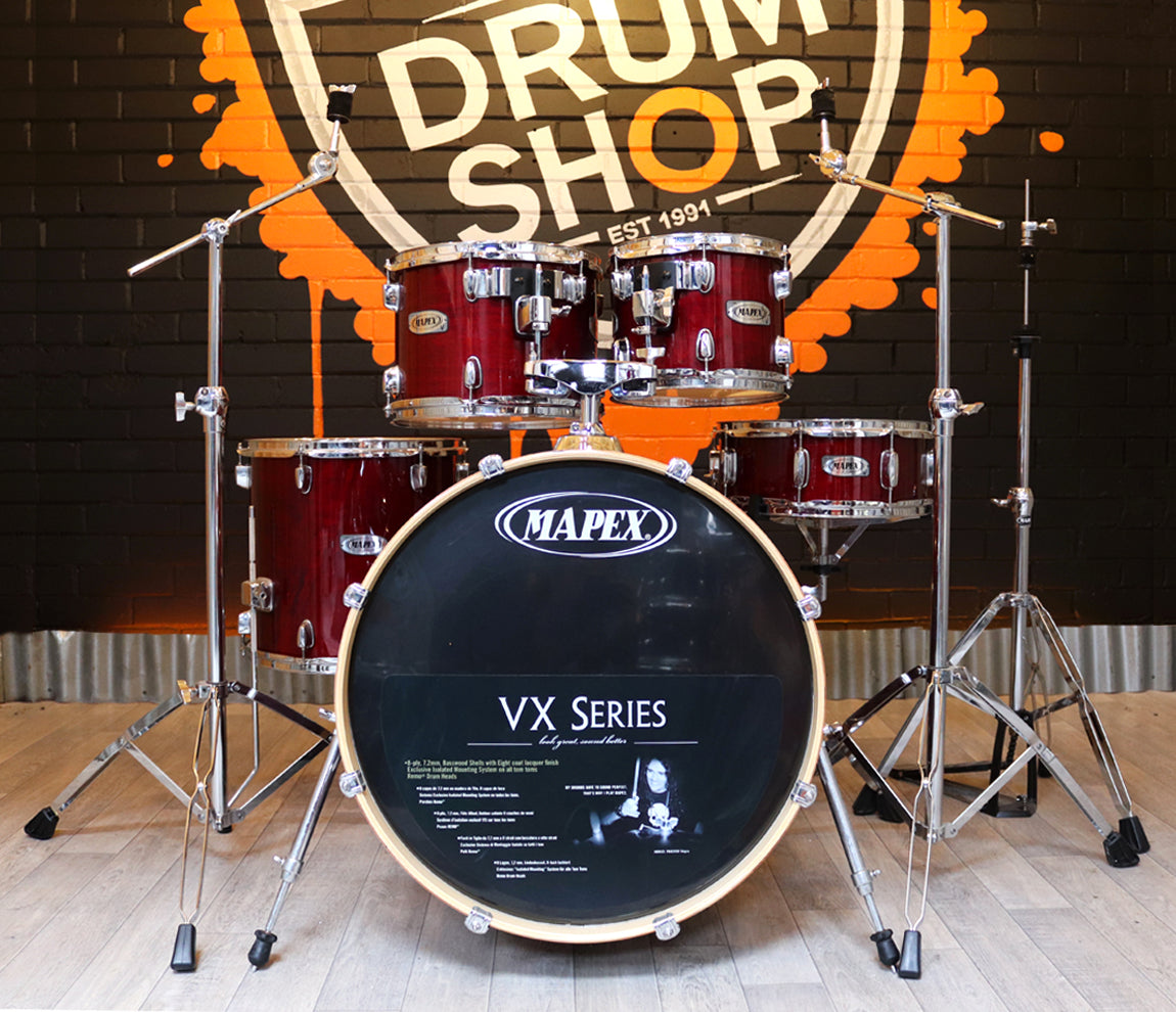Pre-Loved Mapex VX Kit in Red with Hardware