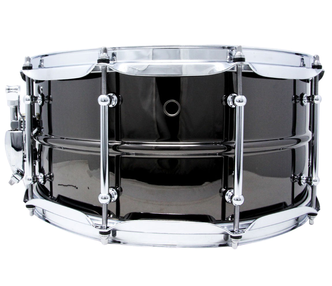 Pork Pie 14" x 6.5" Big Black Brass Snare drum
