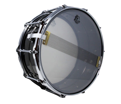 Pork Pie 14" x 6.5" Big Black Brass Snare drum