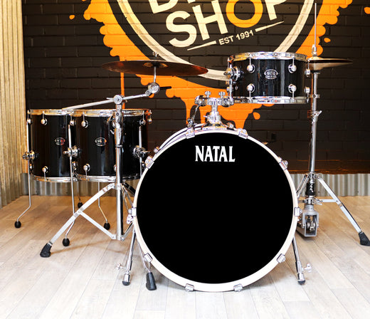 Pre-Loved Natal Arcadia Shell Pack, Natal, Pre Loved Drum Kits, Black, 22