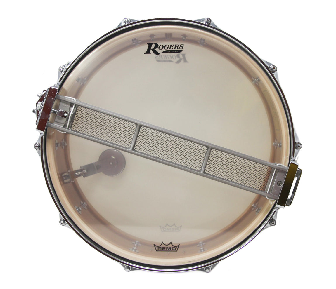 Rogers 14" x 5" Dyna-Sonic No. 36 Snare Drum - White Marine Pearl, Rogers, Snare Drums, White Marine Pearl, Model 36, Dyna-Sonic, Beavertail Lugs, 14" x 5"