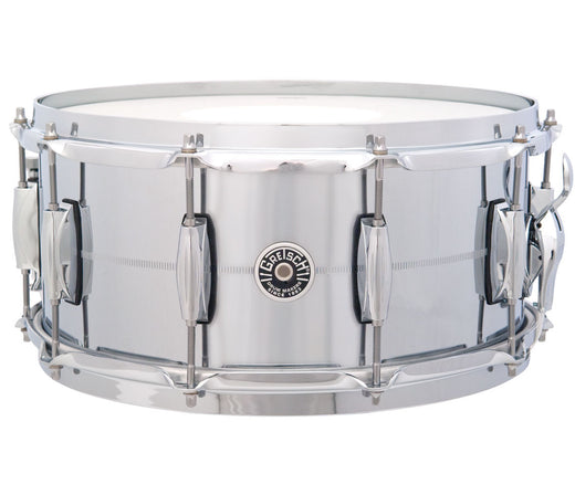 Chrome over cheap brass snare