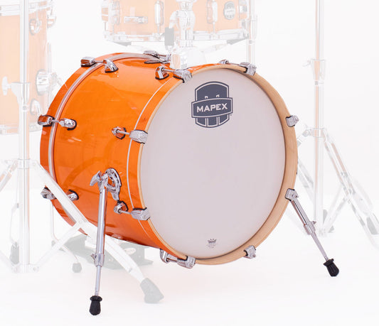 Mapex Mars Maple 18" x 14" Bass Drum In Glossy Amber