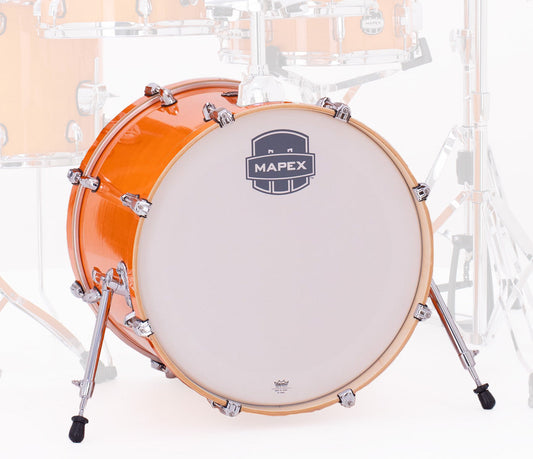 Mapex Mars Maple 20" x 16" Bass Drum In Glossy Amber