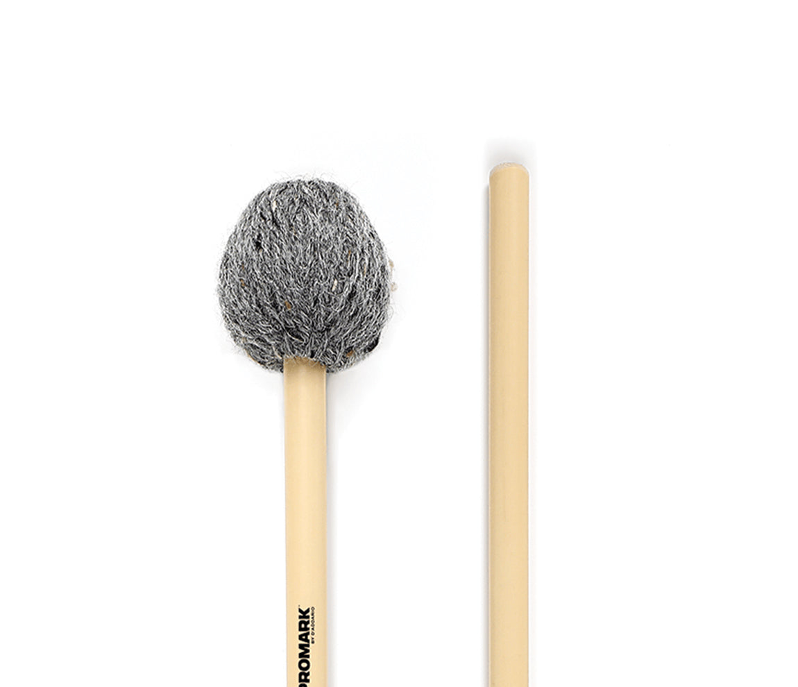 Promark Andrew Markworth Soft Vibraphone Mallet, Promark, Drumsticks & Mallets, Mallet, Rattan, 19" x 3", Accessories