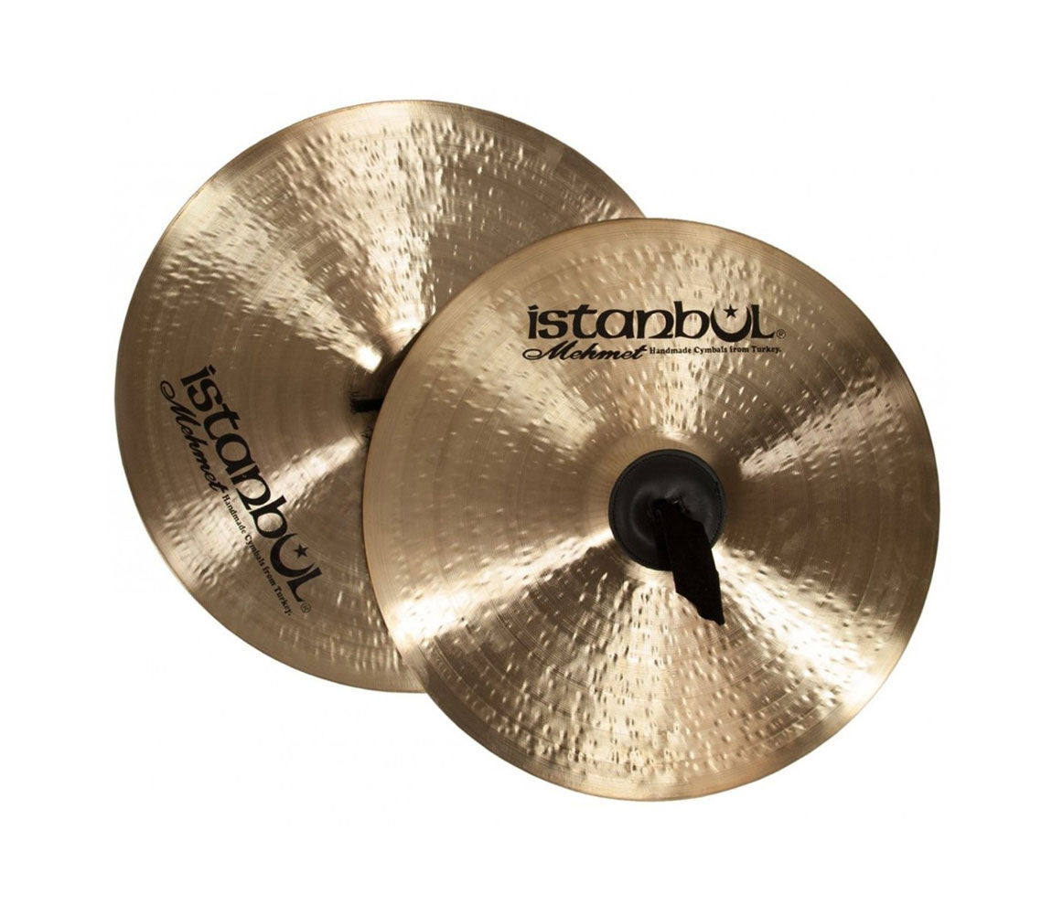 Istanbul Mehmet 21" Marching Band Hand Cymbals, Istanbul Mehmet, Cymbals, Cymbal Room, Percussion Instruments, Hand Percussion, Hand Cymbals, Symphonic/Gong Series, 21"