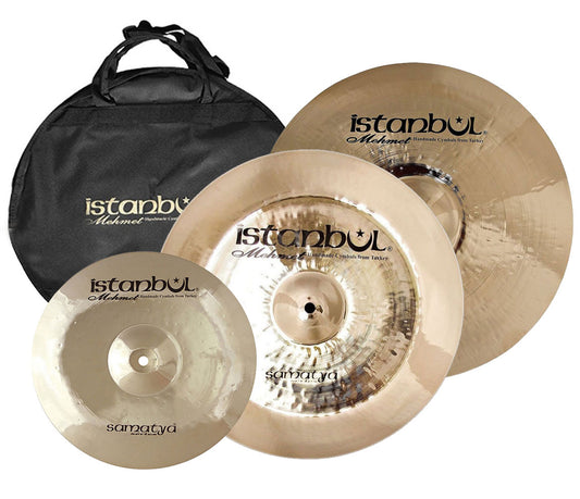 Istanbul Mehmet Samatya Cymbal Set 3, Istanbul Mehmet, Cymbals, Cymbal Room, Cymbal Sets, Samatya Series