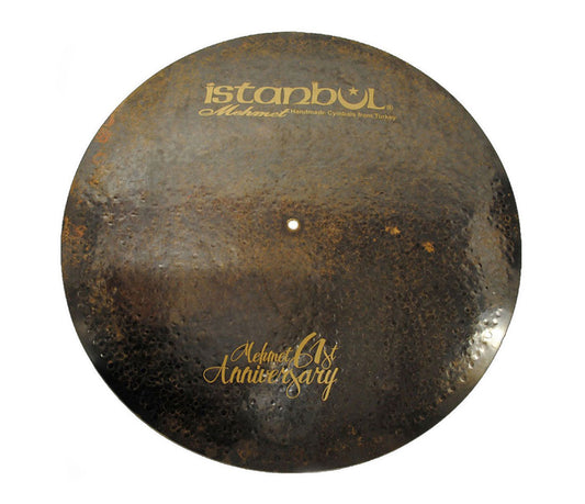 Istanbul Mehmet Signature 61st Anniversary 22" Flat Ride, Istanbul Mehmet, Cymbals, Cymbal Room, Ride Cymbals, Istanbul Mehmet 61st Anniversary Series, 22"
