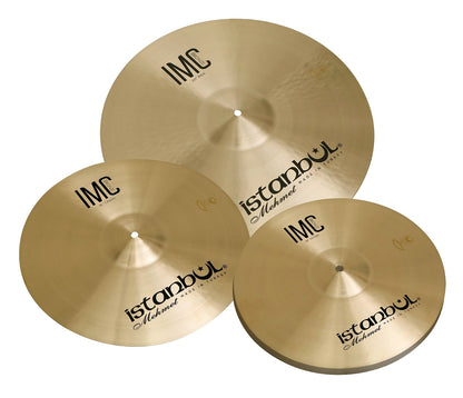 Istanbul Mehmet IMC 3 Piece Natural Cymbal Set (IMC-HH14, IMC-C16, IMC-R20)
