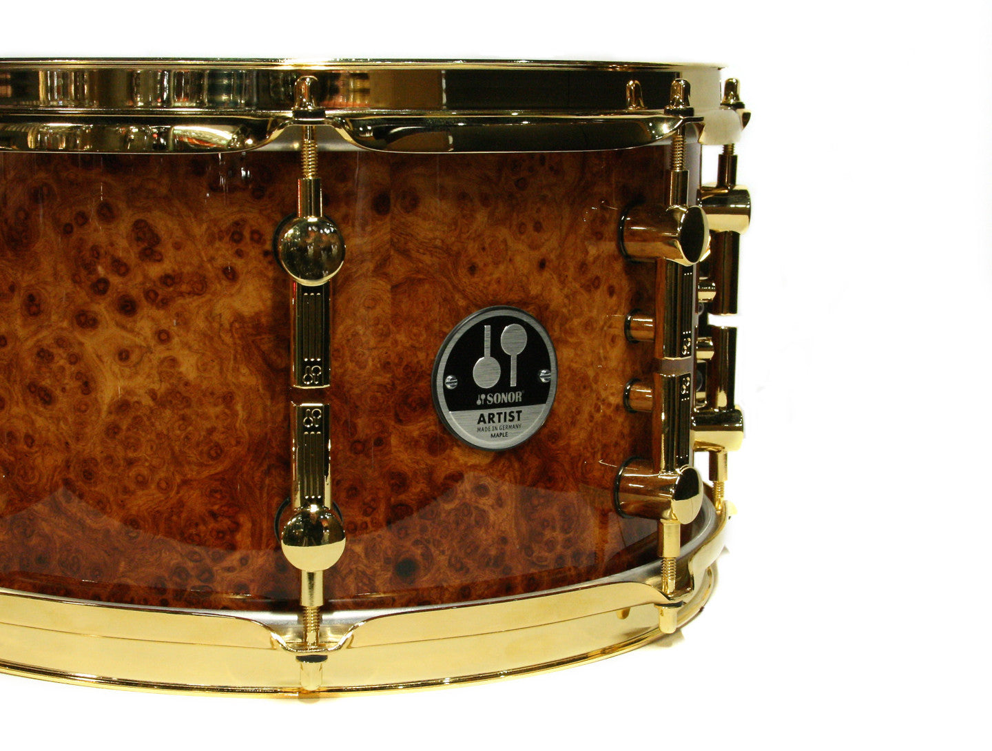 Sonor 13" x 7" Snare Drum with amboina finish