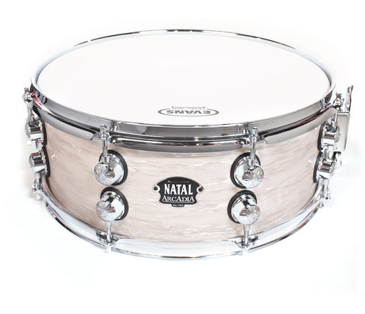 Natal Arcadia The '65 White Oyster Snare Drum