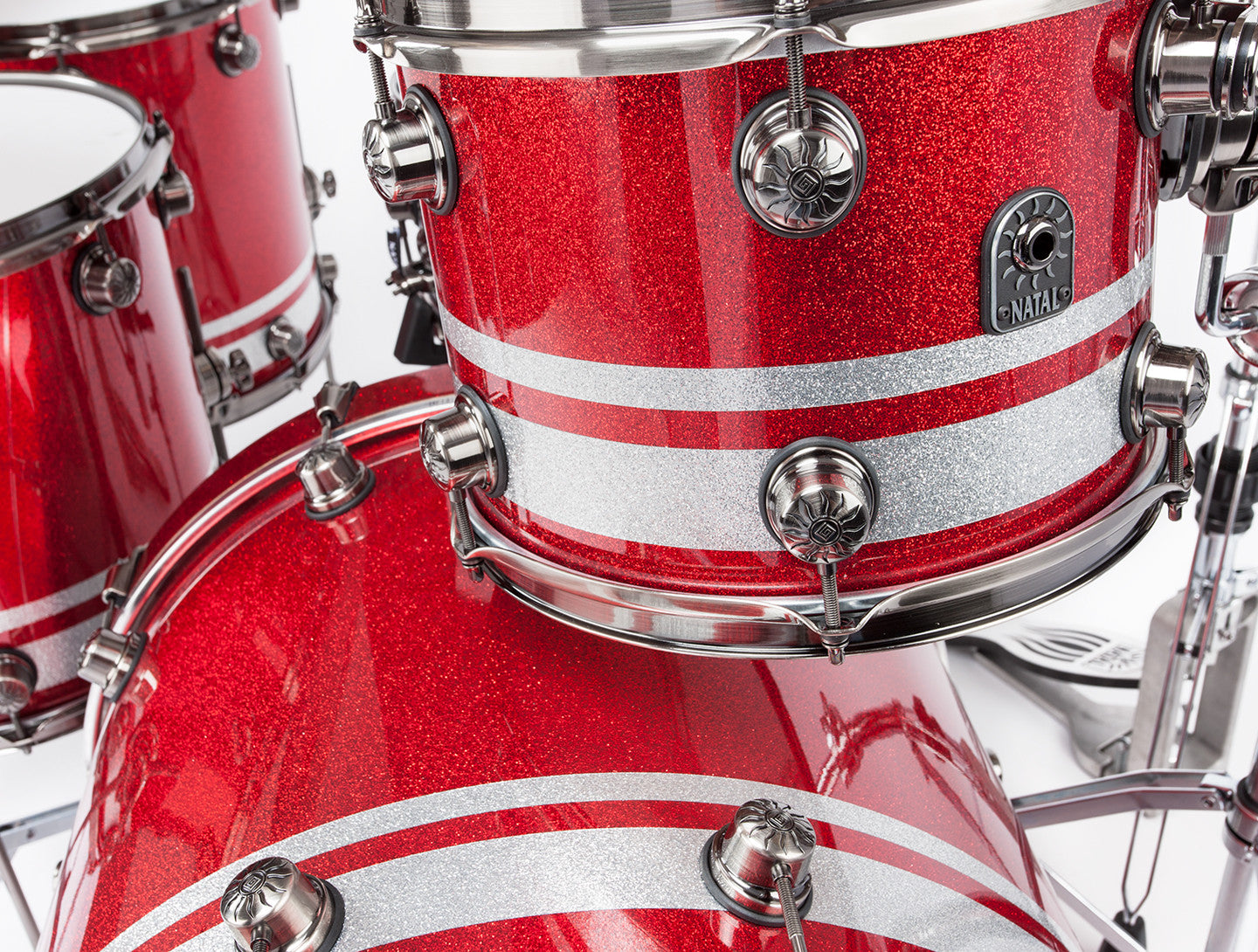 Natal Split Lacquer Drum Kit